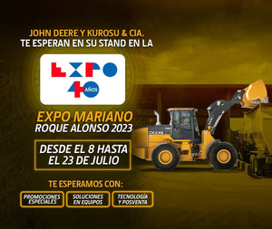 KUROSU & CIA. Y JOHN DEERE te esperan en su stand en la Expo Mariano Roque Alonso