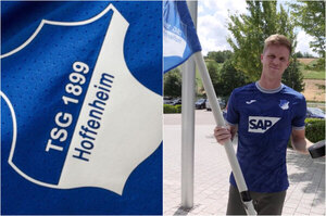 Versus / La peculiar e ingeniosa presentación de un jugador del Hoffenheim alemán