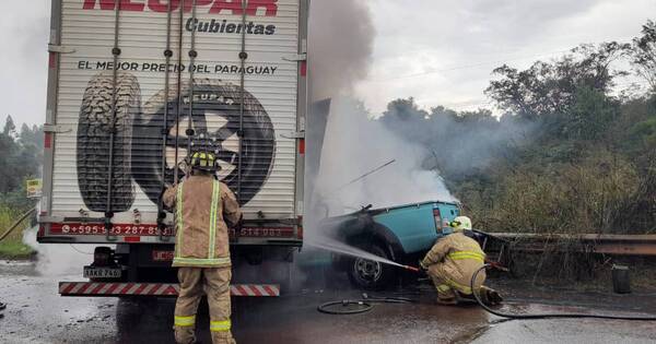La Nación / Funcionarios de la Ande fallecieron tras grave accidente en Encarnación