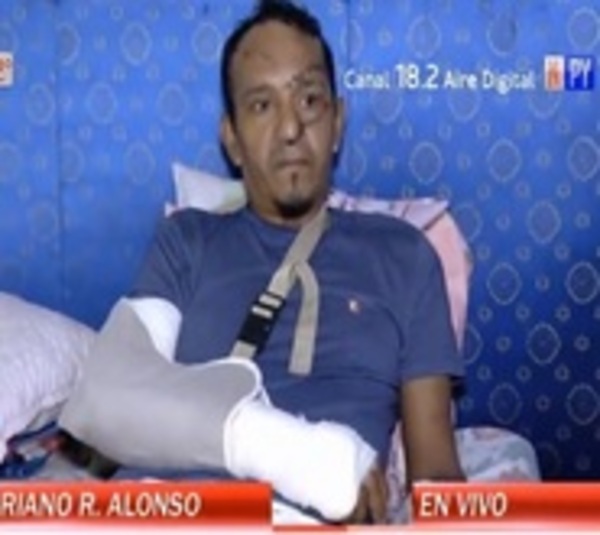 Víctima de brutal macheteada pide justicia - Paraguay.com
