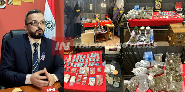 SALÓN DE BELLEZA ERA LA FACHADA DE UNA “FARMACIA” DE DROGAS EN ENCARNACIÓN - Itapúa Noticias