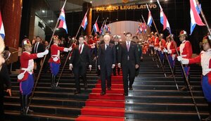 Diario HOY | Presidente italiano visita el Congreso Nacional y se reúne con autoridades