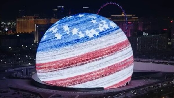MSG Sphere, la esfera LED más grande del mundo en Las Vegas