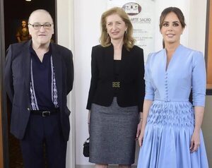 Primera Dama de Italia, Laura Mattarella, visitó el Museo de Arte Sacro - Sociales - ABC Color