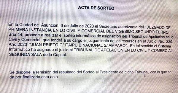 La Nación / Juzgado traba amparo de gremio y acude a la cámara de apelación