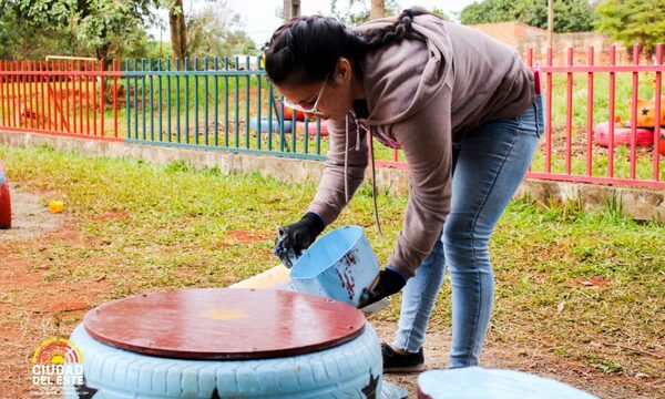 Municipalidad de CDE revitaliza otra plaza barrial – Diario TNPRESS