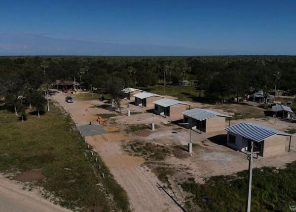 Ruta PY09: Avanza la construcción de viviendas para familias indígenas en torno a la obra