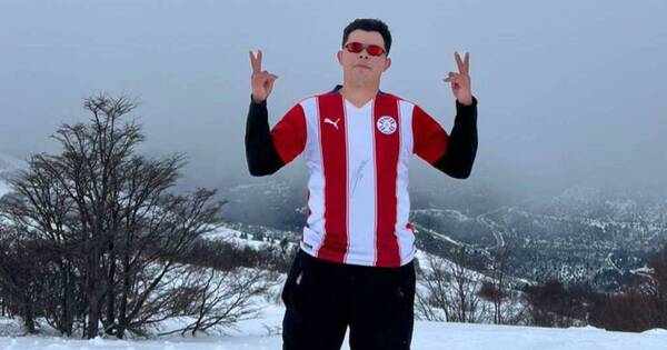 La Nación / El influencer Lata Pararã cumplió uno de sus sueños: logró conocer la nieve