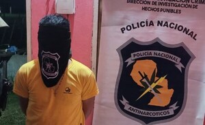 Personal Antinarcótico durante allanamiento detienen a una persona e incautaron estupefacientes en San José de los Arroyos - Noticiero Paraguay