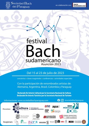Festival Bach Sudamericano conmemorará sus 15 años de actividad en Paraguay - .::Agencia IP::.