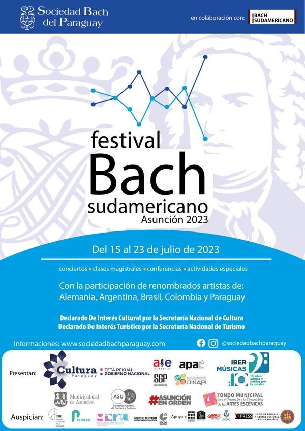 Festival Bach Sudamericano conmemorará sus 15 años de actividad en Paraguay - .::Agencia IP::.