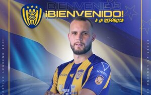 Versus / Rodrigo Alborno fue oficializado como nuevo jugador del Sportivo Luqueño