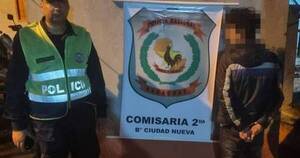 La Nación / Capturan a supuesto delincuente que disparó a un joven en CDE