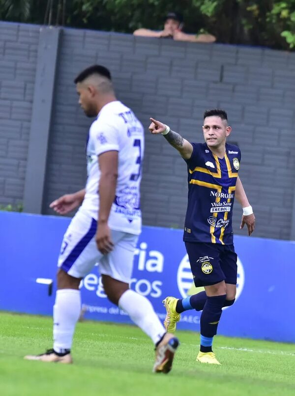 Trinidense 3-Ameliano 2: Triunfazo de Triqui - Fútbol - ABC Color