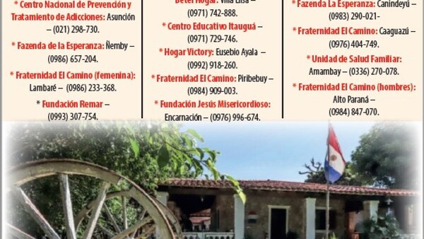 “Dejar las drogas requiere de voluntad, mucho amor y compromiso familiar”