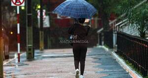 La Nación / Seguirán las lluvias dispersas y el miércoles vuelve el frío
