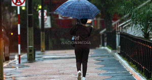 La Nación / Seguirán las lluvias dispersas y el miércoles vuelve el frío