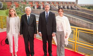Mandatario de Italia visitó Itaipú