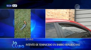 Intento de feminicidio en Asunción: Le disparó por no querer terminar la relación - Noticias Paraguay