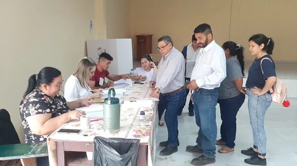 Tranquila jornada electoral en San Pedro de Ycuamandyyú - Política - ABC Color