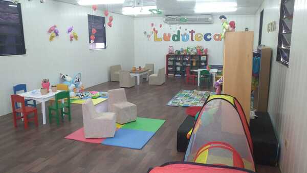 Areguá: MINNA habilitó ludoteca para niños en Plaza de los Héroes
