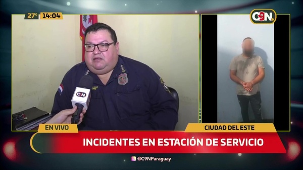 Incidentes en Estación de Servicios de Ciudad del Este - C9N