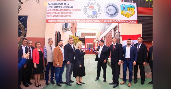 Inauguraron primer centro de tratamiento de adicciones en el departamento de Itapúa