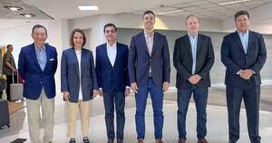 La Nación / Santiago Peña, de gira por los Emiratos Árabes y Taiwán