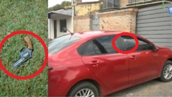 Intento de feminicidio en barrio Republicano: Disparó a su ex pareja y luego intentó autoeliminarse