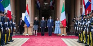 Presidente de Italia concluyó su visita a nuestro país
