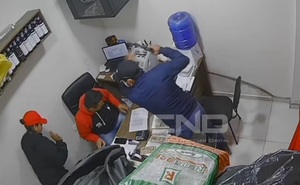 Diario HOY | Violento asalto a estación de servicio en Caaguazú: ladrones llevan G. 150 millones