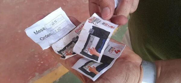 Denuncian ingreso con “copiatín” en local electoral de Santa Rita - Política - ABC Color