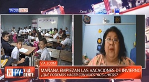 ¿Qué hacemos con los chicos en las vacaciones de invierno? - Noticias Paraguay