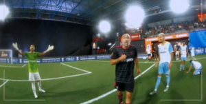 Versus / La "calentada" del exjugador Pablo Zabaleta en la Kings League