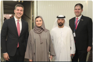 Peña llega a los Emiratos Árabes Unidos para desarrollar una agenda de intercambio sociocomercial