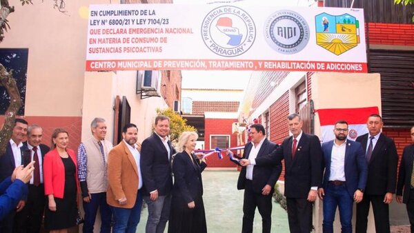 Itapúa inaugura el primer centro de tratamiento de adicciones