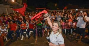 La Nación / “Volveremos a estar al frente de Villa Elisa”, anunció Diana Recalde