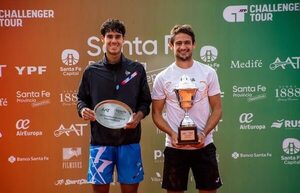 Tenis: Dani Vallejo, con otro vice - Polideportivo - ABC Color