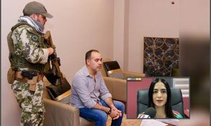 (Video) En feroz operativo de la Senad detienen a esposo de fiscala por vínculos con Pavão