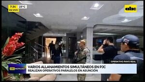 Operativo Pavo Real: Ejecutan más de 30 allanamientos simultáneos - ABC Noticias - ABC Color