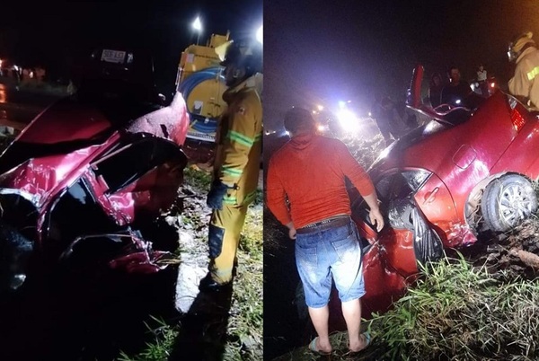 Dos mujeres mueren tras volcar en un vehículo en Itapúa - Noticiero Paraguay