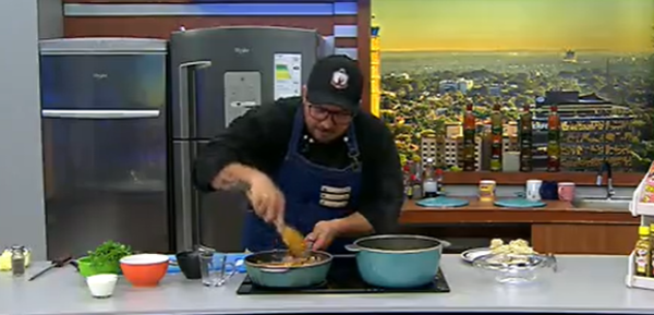 Bloque Cocina de la Mañana de Cada Día: ''Fetuccines con salsa de champiñones" - SNT
