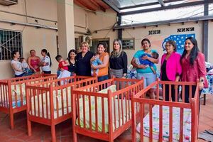Entregan cunas, abrigos y juguetes a hijos de madres del Buen Pastor - .::Agencia IP::.