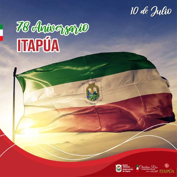 EL DEPARTAMENTO DE ITAPÚA CELEBRA SU ANIVERSARIO 78° DE CREACIÓN