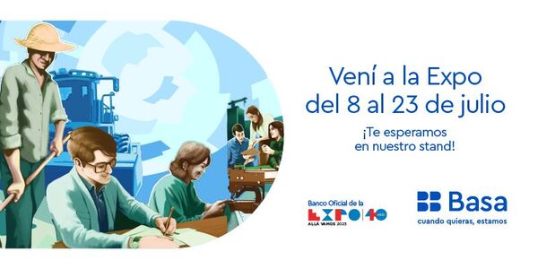 Diario HOY | Basa, banco oficial de la Expo por cuarto año consecutivo