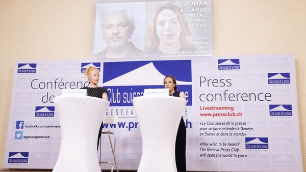 Esposa de Julián Assange dice que él podría ser extraditado a EEUU