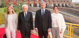 Sergio Mattarella visita junto Mario Abdo Ben铆tez la hidroel茅ctrica de Itaip煤 - Revista PLUS