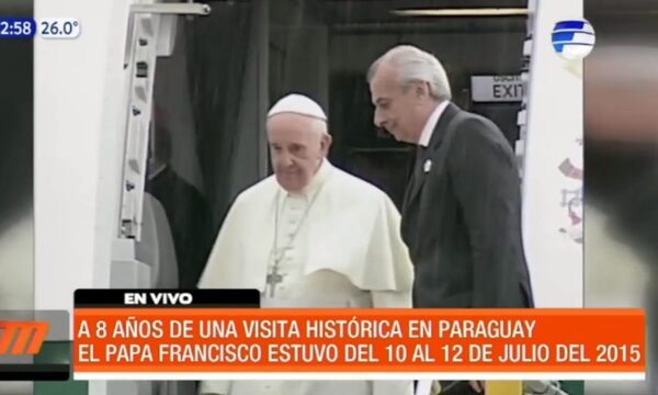 A 8 años de una visita histórica en Paraguay | Telefuturo