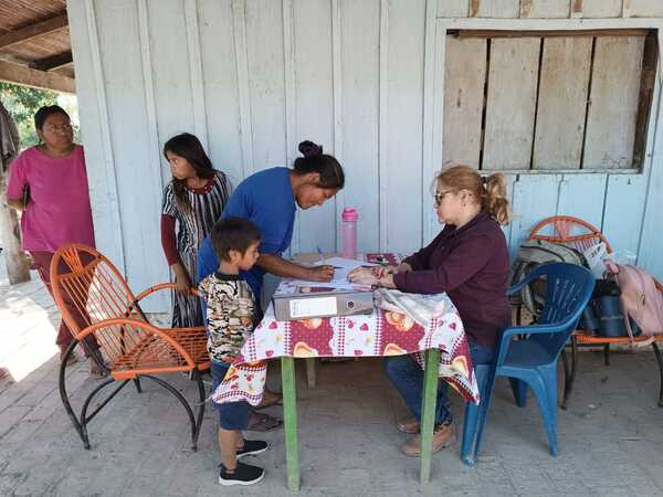 Relevaron datos sociales de familias de la Comunidad Indígena Yakye Axa con miras a la construcción de soluciones habitacional