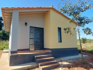 Ministerio finaliza 28 nuevas viviendas sociales en el departamento de Caazapá